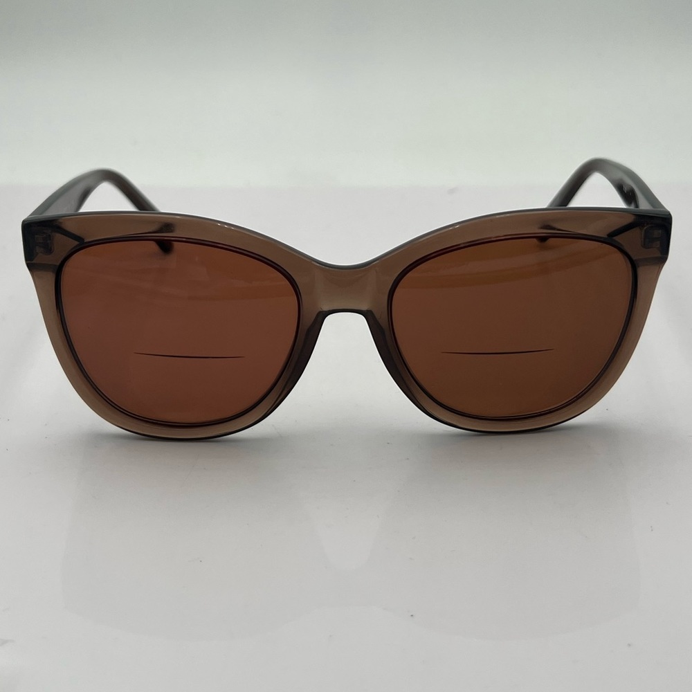 Vintage SC 102 Brown Oval Cat Eye Sunglasses Frames